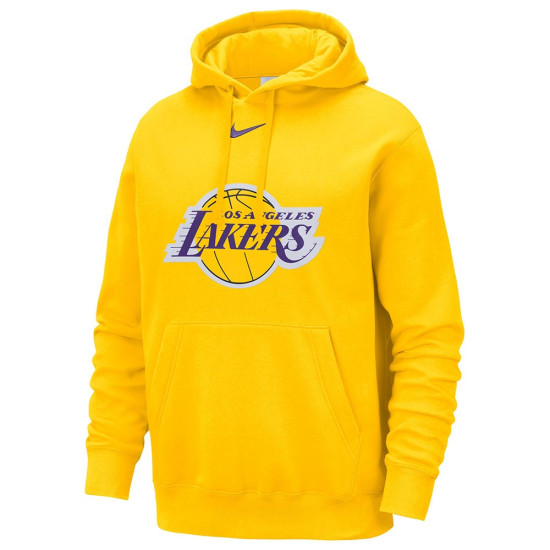 Nike Ανδρικό φούτερ Los Angeles Lakers Club NBA Pullover Hoodie Nike Ανδρικό φούτερ Los Angeles Lakers Club NBA Pullover Hoodie